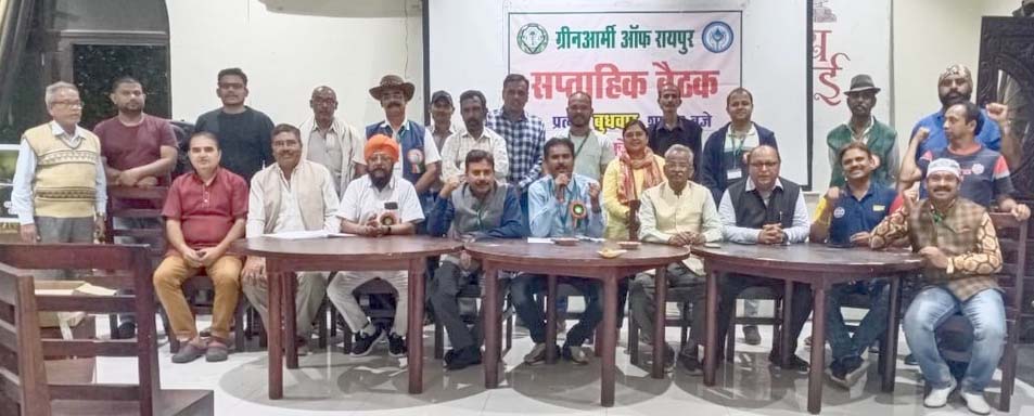 ग्रीन आर्मी का आगामी 5 वर्षों का रोड मैप तैयार, 5 लाख पौधों का किया जाएगा वृक्षारोपण