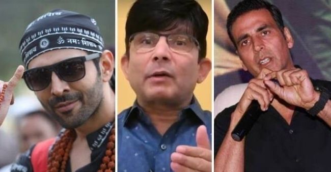 KRK ने किया दावा भूल भुलैया 2 और हेरा फेरी 3 के बाद हाउसफुल सीरीज में अक्षय को रिप्लेस करेंगे कार्तिक