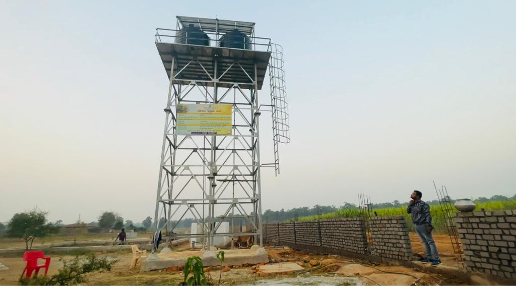 ग्राम पंचायत झिंगादोहर के 58 परिवारों को मिलने लगा है नल से पानी