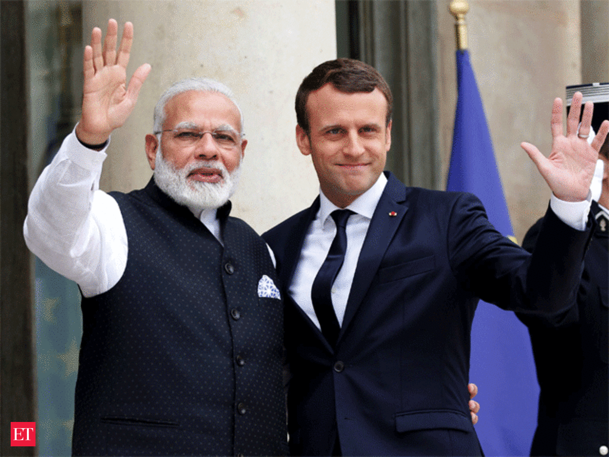 PM मोदी ने फ्रांस के राष्ट्रपति मैक्रों से मुलाकात की