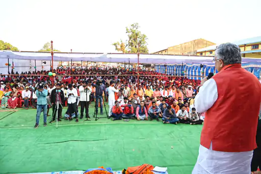 रमन ने सुनाई शेर और चूहे की कहानी पूर्व सीएम बोले- चूहा..बघवा बना बैठा है,वोट का गंगाजल छिड़क कर फिर से मुसवा बना दो