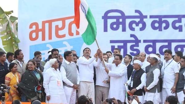 Bharat jodo yatra की MP में एंट्री, कुछ इस अंदाज में हुआ Rahul Gandhi का स्वागत