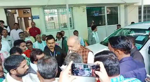 रविंद्र चौबे ने नहीं लिया मंदिर का नारियल:मंत्री ने कहा- समय लेकर मंत्रालय आना