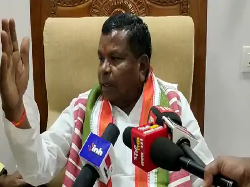‘‌RSS और BJP की राजनीति में नाच रहीं राज्यपाल’:आबकारी मंत्री लखमा के बिगड़े बोल, कहा- राजनीतिक माया जाल में फंस गईं महामहिम