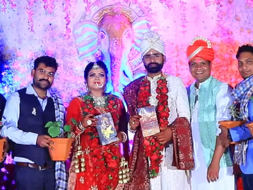 CG में अनोखी शादी:दुल्हन विदा हुई 101 पौधों के साथ, मेहमानों को रिटर्न गिफ्ट में मिले मेडिसिनल प्लांट्स