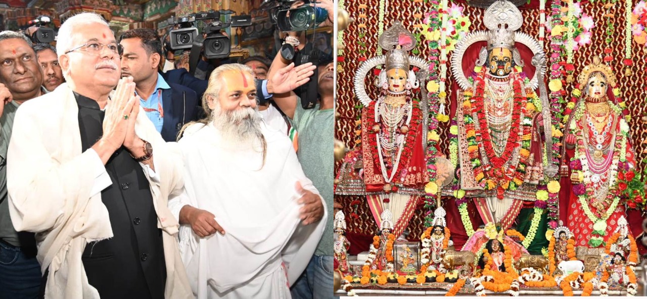 रायपुर: छेरछेरा पर मुख्यमंत्री श्री भूपेश बघेल ने गली-गली घूमकर मांगा दान