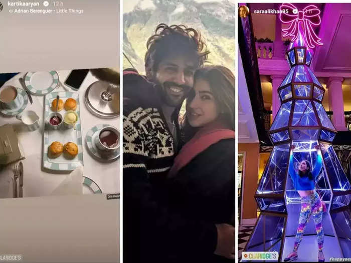 कार्तिक आर्यन और सारा अली खान ने एकसाथ मनाया न्यू ईयर? एक गलती और ऐसे खुल गई पोल