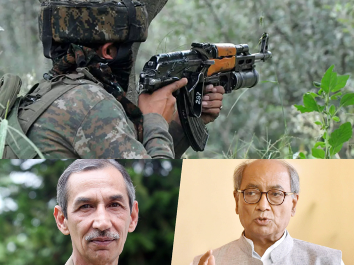 सवाल खड़े कर बुरे फंसे दिग्विजय! सर्जिकल स्ट्राइक के हीरो डीएस हुड्डा का भी आया जवाब