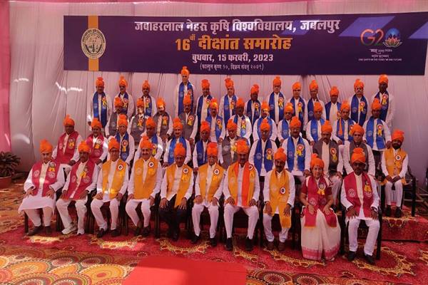 जवाहरलाल नेहरू कृषि विश्वविद्यालय का इतिहास स्वर्णिम : कृषि मंत्री श्री पटेल