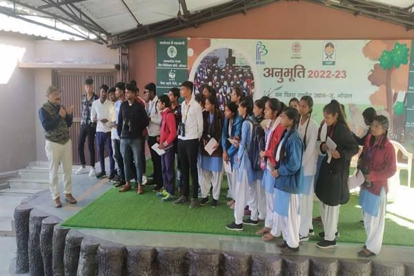 वन विहार नेचर कैम्प में 140 प्रतिभागी ने लिया भाग
