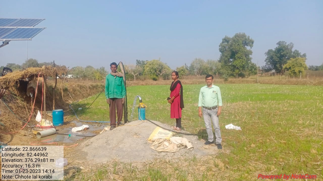 कोरबा  मुख्यमंत्री द्वारा भेंट-मुलाकात में किया गया वादा हुआ पूरा