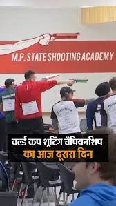 वर्ल्‍ड कप शूटिंग चैम्पियनशिप का दूसरा दिन:10 मीटर एयर राइफल मिक्स में भारत को ब्रॉन्ज; चीन ने जीता गोल्ड