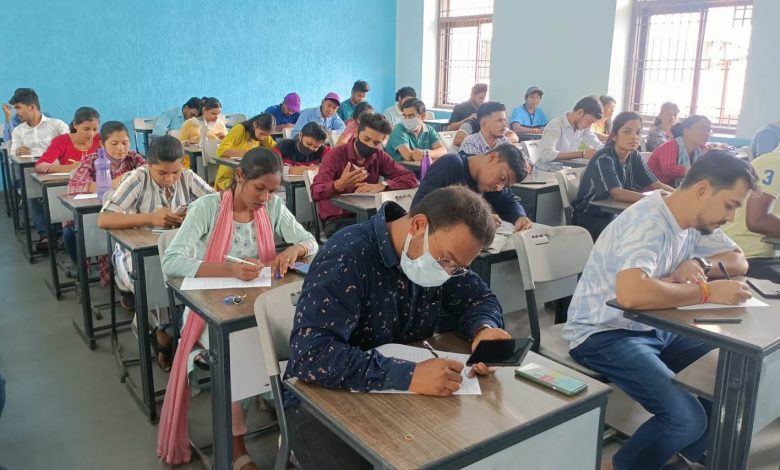 पीएससी, व्यापम की नि:शुल्क कोचिंग के लिए हुआ मॉकटेस्ट
