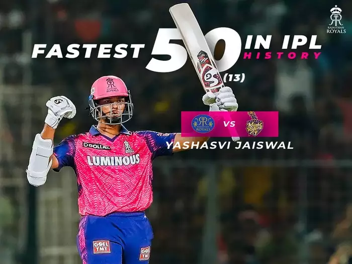 यशस्वी भव:, 47 गेंदों में नाबाद 98 रन, शतक से चूकने के बाद भी मुस्कुराते रहे, RR की विशाल जीत