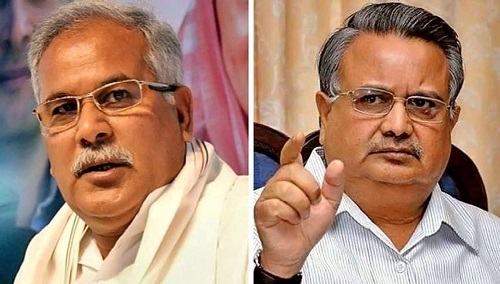 शराब घोटाले पर रमन का भूपेश पर वार, कहा : चोर मचाए शोर…