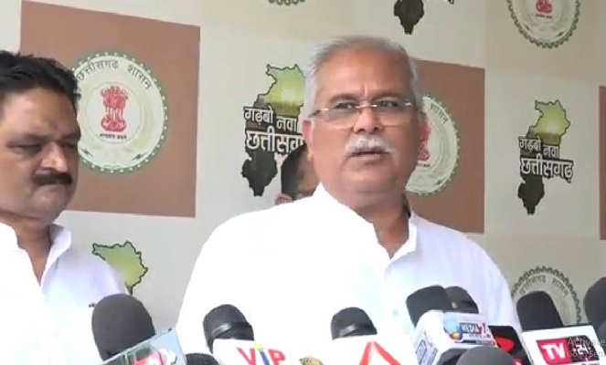 छत्तीसगढ़ सरकार को बदनाम करने ईडी रच रही साजिश: सीएम बघेल