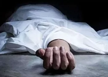 Father's shadow raised from children's head, two youths died after being hit by train