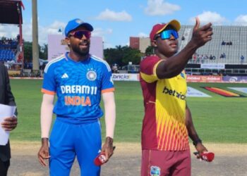 Indian team won the toss in the fifth T20 match and selected batting,