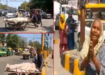 बेटे की लाश को ठेले पर लिए घूमती रही महिला, चौकी इंचार्ज ने करवाया अंतिम संस्कार; जानें पूरा मामला
