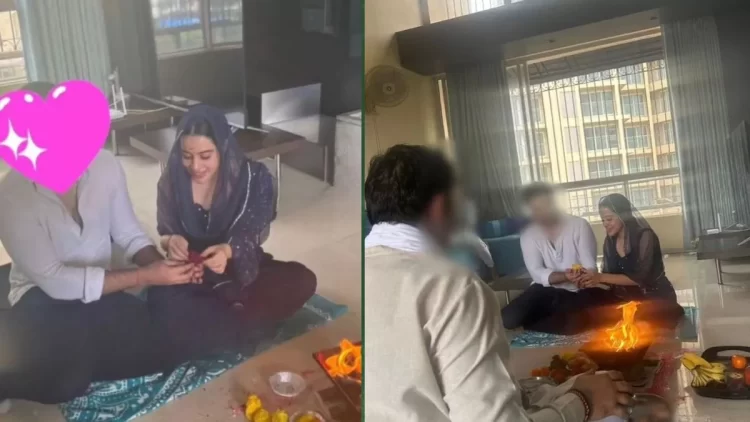 सोशल मीडिया पर वायरल हुईं ये तस्वीरें? उर्फी जावेद ने रचाई सगाई