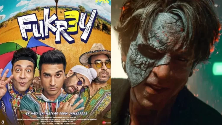 ‘जवान’ के ऊपर खतरा बन मंडरा रही है ‘फुकरे-3’, रविवार को छापे भरमार नोट