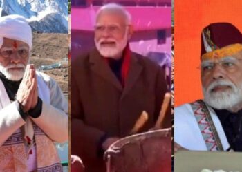 बच्चों को दुलार-माताओं से आशीर्वाद, चीन सीमा पर गूंजे मोदी-मोदी के नारे, देखें PHOTOS