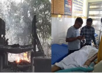 चिता पर लिटाते ही शव के हिलने लगे होंठ, कफन समेत शरीर को लेकर अस्पताल भागे घर वाले