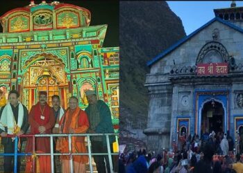 CM योगी आदित्यनाथ की मनोकामना हुई पूरी, बद्रीनाथ में दर्शन के बाद पहुंचे केदारनाथ