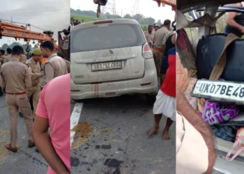 वाराणसी में हुआ भीषण सड़क हादसा, कार और ट्रक की भिड़ंत में एक ही परिवार के 8 लोगों की हुई मौत; बाल-बाल बचा बच्चा
