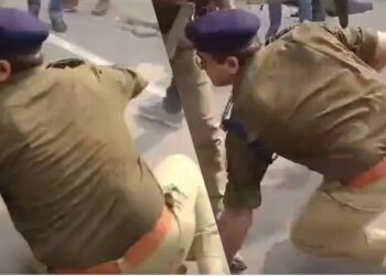 कानपुर: DAV कॉलेज के बाहर ABVP के छात्रों और पुलिस में झड़प, सड़क पर गिरे ACP, सपा बोली- गुंडई चरम पर