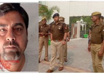 मथुरा में एनकाउंटर, 50 हजार का इनामी बदमाश ढेर, लूट के दौरान की थी व्यापारी पत्नी की हत्या