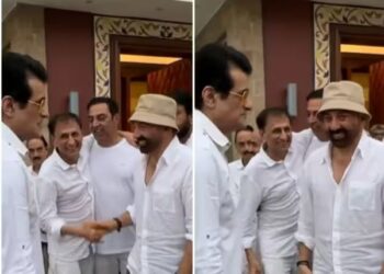 राजकुमार कोहली की प्रार्थना सभा में हंसते हुए दिखे सनी देओल, सोशल मीडिया पर लोगों ने की आलोचना