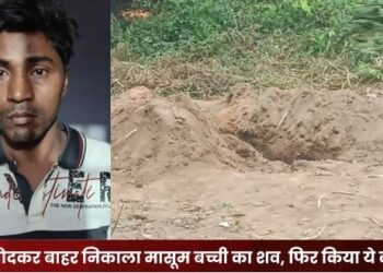 कब्र खोदकर बाहर निकाला मासूम बच्ची का शव, फिर किया ये काम
