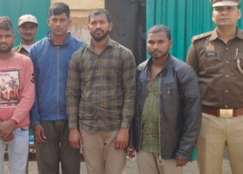 प्रधानमंत्री आवास योजना के नाम पर ठगी करने वाले गैंग को यूपी STF ने किया गिरफ्तार