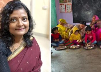 यह आईएएस चर्चा में: बेटे का एडमिशन कराया आंगनबाड़ी में, खेलते-खेलते सीख रहा ए, बी, सी, डी