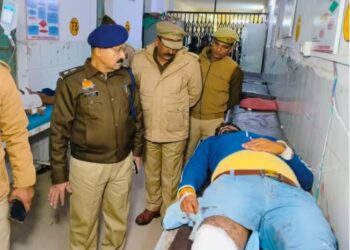 व्यापारी अपहरण कांड के दो आरोपी मुठभेड़ में घायल, पुलिस ने सीएचसी में कराया भर्ती