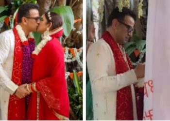 58 का एक्टर बना दूल्हा, बीवी संग दोबारा रचाई शादी, 16 साल के बेटे ने एंजॉय की मम्मी-पापा की वेडिंग