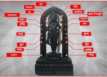 ॐ, स्वास्तिक, गदा, धनुष… रामलला की मूर्ति में विष्णु के 10 अवतार, बेहद खास है रामलला की मूर्ति