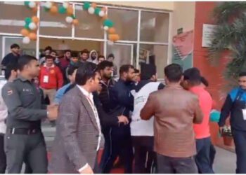 कानपुर यूनिवर्सिटी में खेल प्रतियोगिता में विवाद, खिलाड़ियों के बीच चले लात-घूंसे