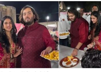 अनंत-राधिका की प्री-वेडिंग सेरेमनी की शुरुआत अन्‍न सेवा से, गांव में 51 हजार को अंबानी परिवार परोस रहा खाना