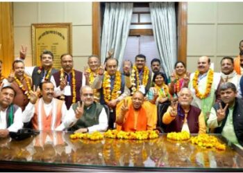 यूपी राज्यसभा चुनाव के पर‍िणाम घोषि‍त, 8 सीटों पर BJP, 2 सीटों पर सपा प्रत्याशी विजयी