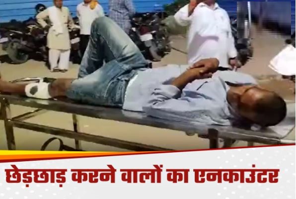 देवरिया में दो बदमाशों का एनकाउंटर, छात्राओं के साथ की थी छेड़खानी