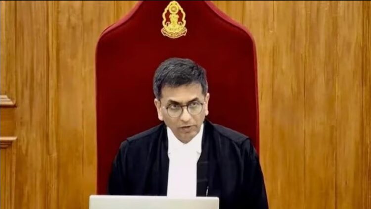‘अगर मैंने कभी कोर्ट में किसी को ठेस पहुंचाई है, तो कृपया मुझे माफ कर दें’, सीजेआई ने अपने अंतिम कार्य दिवस पर कहा