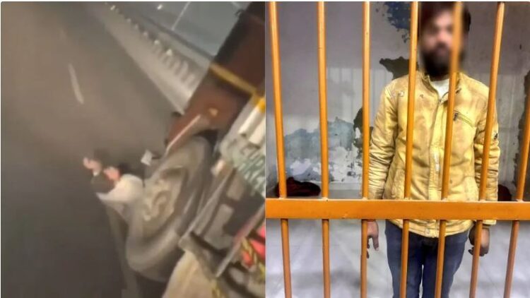 ट्रक की टक्कर के बाद बंपर में फंसे दो युवक, ड्राइवर ने 500 मीटर तक घसीटा…देखकर कांप गए लोग