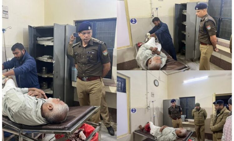 रुद्रपुर में पुलिस और गौतस्कर के बीच मुठभेड़, पैर में गोली लगने से बदमाश घायल
