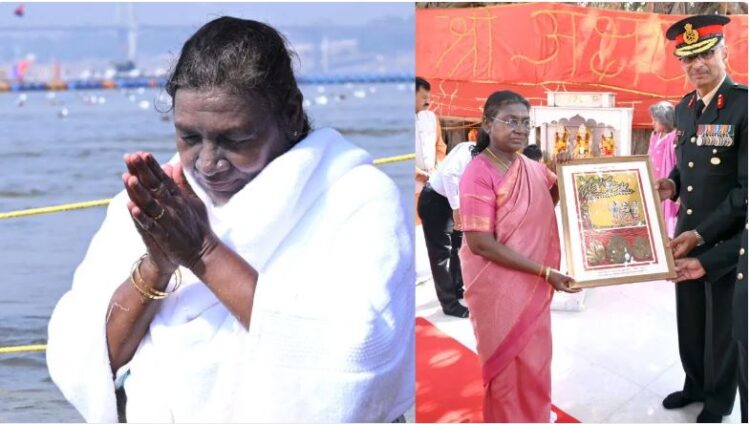 महाकुंभ: ये मेरा सौभाग्य, प्रयागराज में राष्ट्रपति ने किया स्नान… लेटे हनुमान और अक्षय वट का भी किया दर्शन