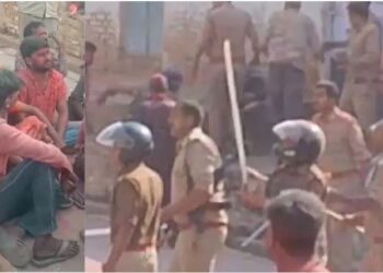 होली पर फाग जुलूस के दौरान बवाल, पुलिस ने किया लाठीचार्ज तो भीड़ ने बरसाए पत्थर; 3 पुलिसकर्मी घायल