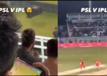 पाकिस्तान की फजीहत, PSL के लाइव मैच में फोन पर IPL देखते हुए पकड़ा गया शख्स, वीडियो वायरल