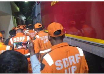 लखनऊ के लोकबंधु अस्पताल में लगी भीषण आग, 40 मरीजों को किया गया रेस्क्यू; डिप्टी CM मौके पर मौजूद